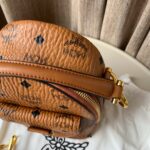 Balo MCM Patricia Backpack Visetos Cognac