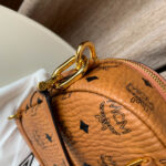 Balo MCM Patricia Backpack Visetos Cognac