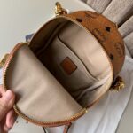 Balo MCM Patricia Backpack Visetos Cognac