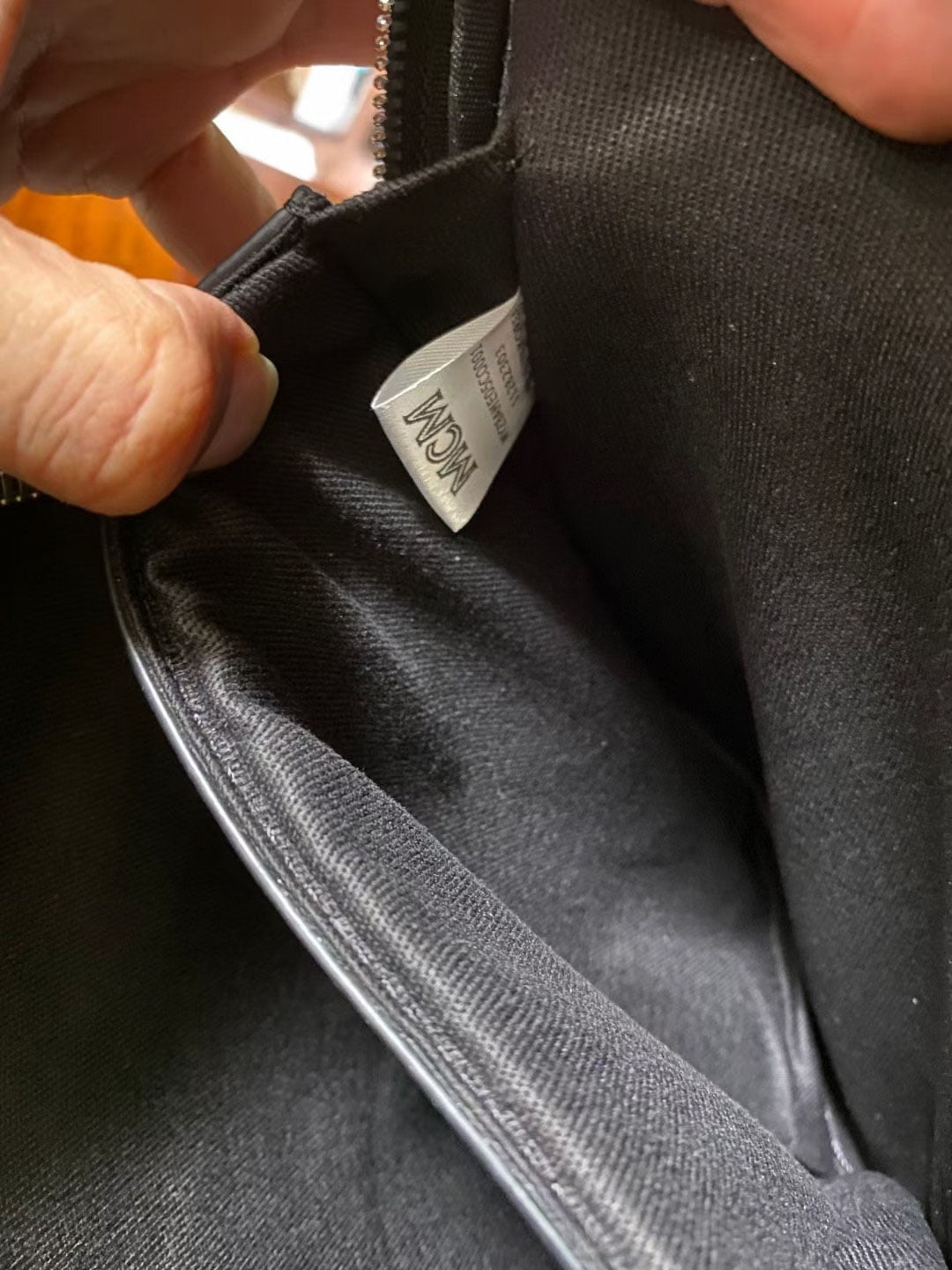 Balo MCM Stark Side Studs in Visetos Black