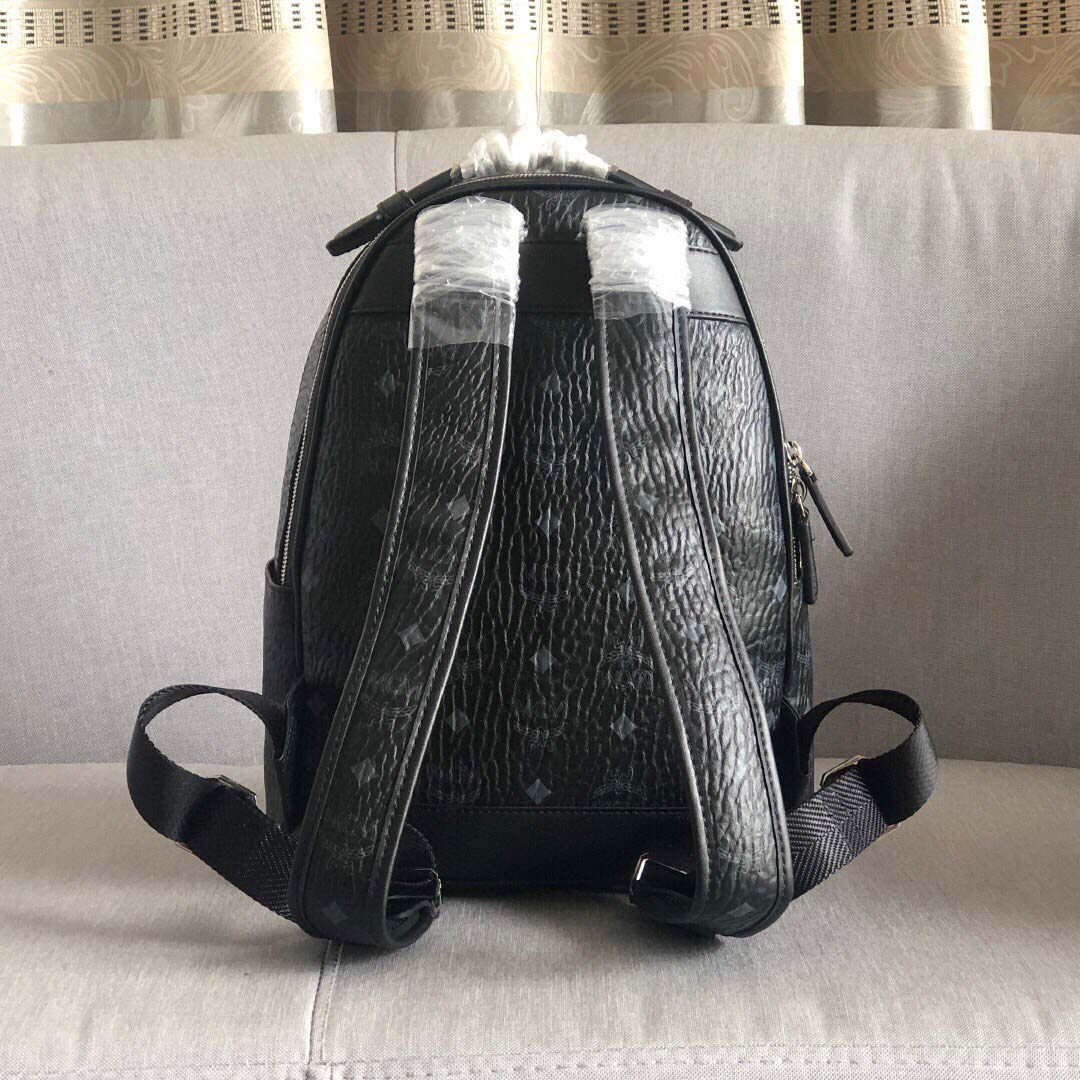 Balo MCM Stark Side Studs in Visetos Black