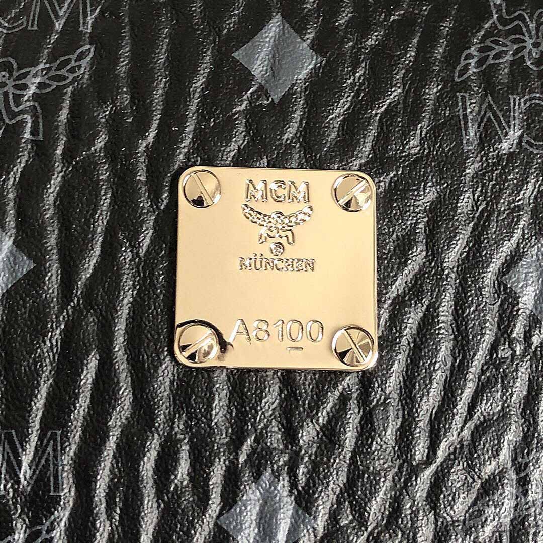 Balo MCM Stark Side Studs in Visetos Black