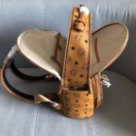 Balo MCM Stark Side Studs in Visetos Cognac