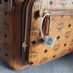 Balo MCM Stark Side Studs in Visetos Cognac