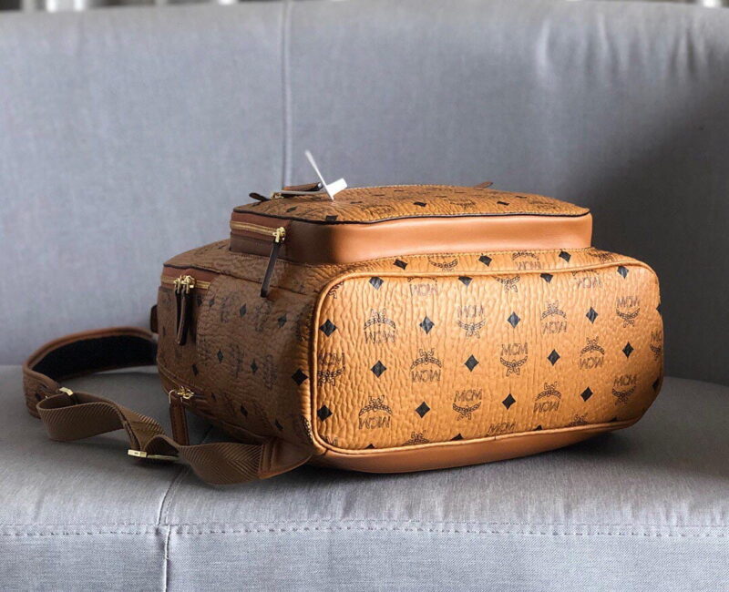 Balo MCM Stark Side Studs in Visetos Cognac