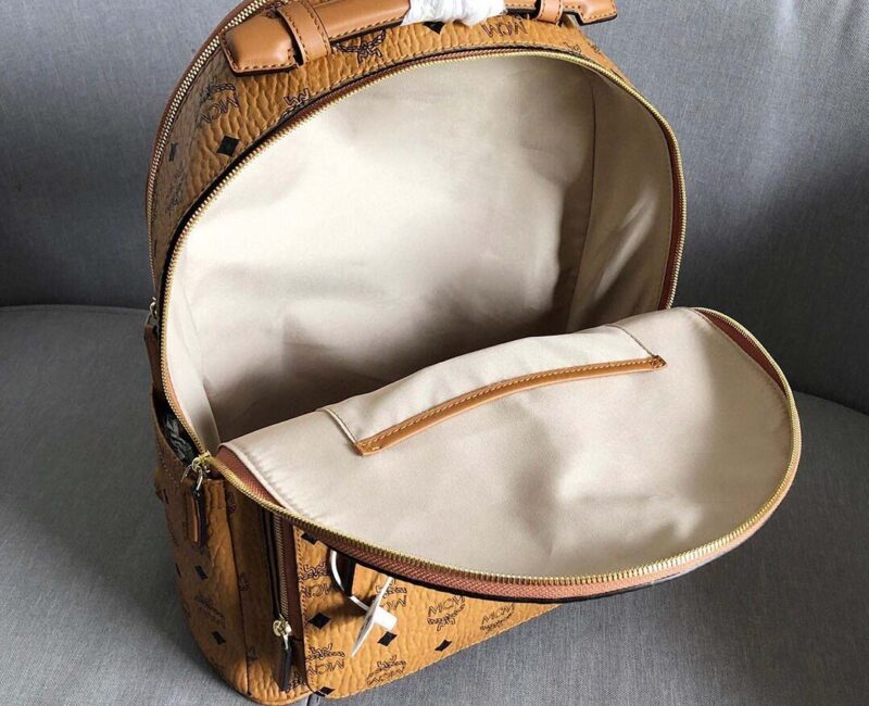 Balo MCM Stark Side Studs in Visetos Cognac