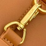 Balo MCM Stark Side Studs Visetos màu Cognac Mini