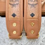 Balo MCM Stark Side Studs Visetos màu Cognac Small