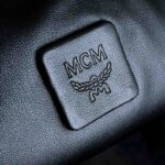 Balo MCM Stark Side Studs Visetos màu Cognac Small