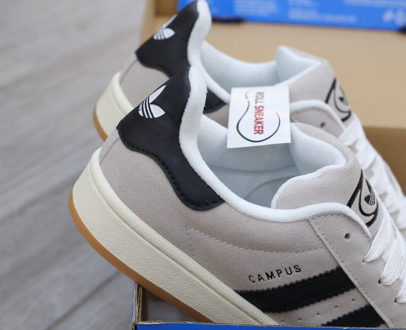 Giày Adidas Campus 00s ‘Crystal White Core Black’ Like Auth