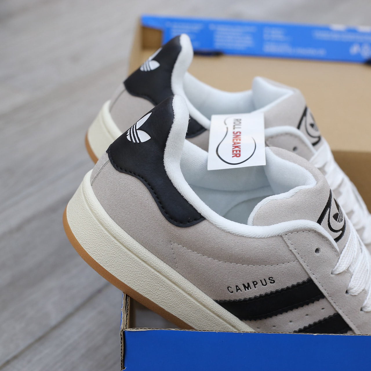 Giày Adidas Campus 00s ‘Crystal White Core Black’ Like Auth