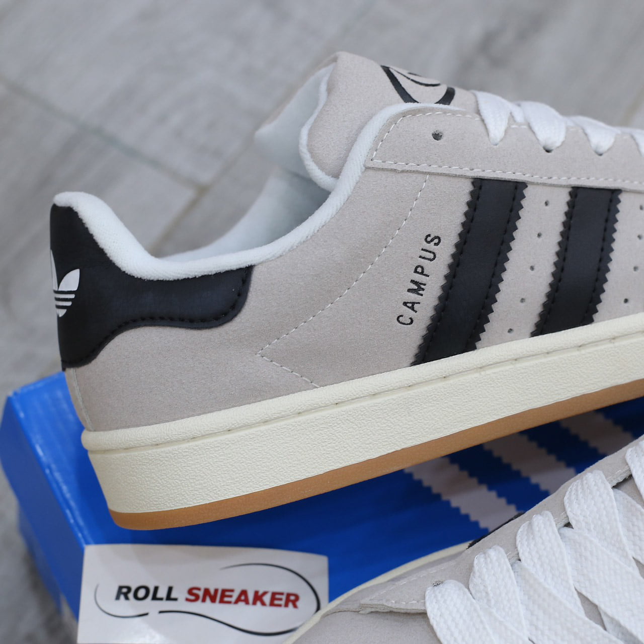 Giày Adidas Campus 00s ‘Crystal White Core Black’ Like Auth