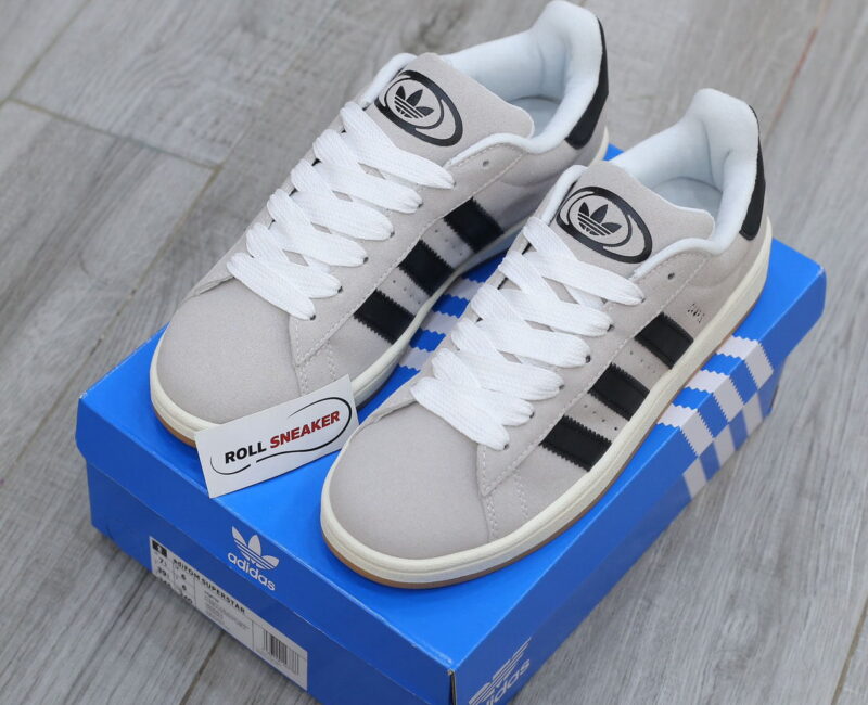 Giày Adidas Campus 00s ‘Crystal White Core Black’ Like Auth