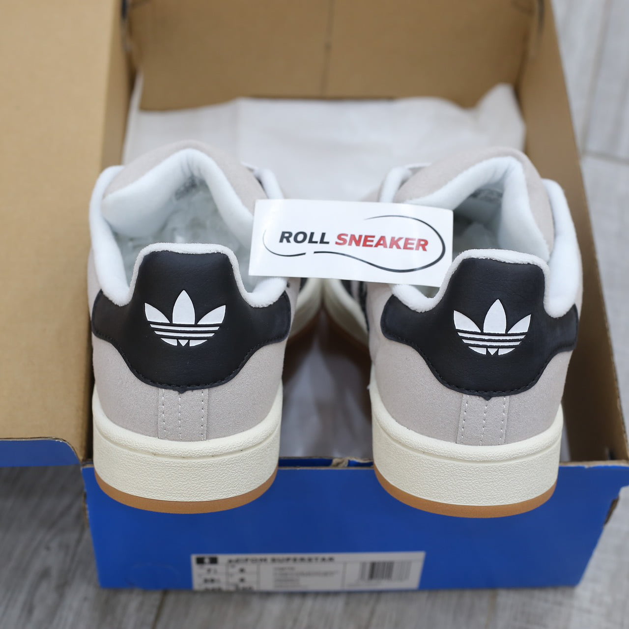 Giày Adidas Campus 00s ‘Crystal White Core Black’ Like Auth