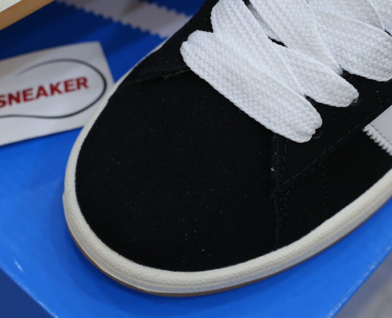 Giày Adidas Campus Black White Gum Like Auth