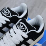 Giày Adidas Campus Black White Gum Like Auth