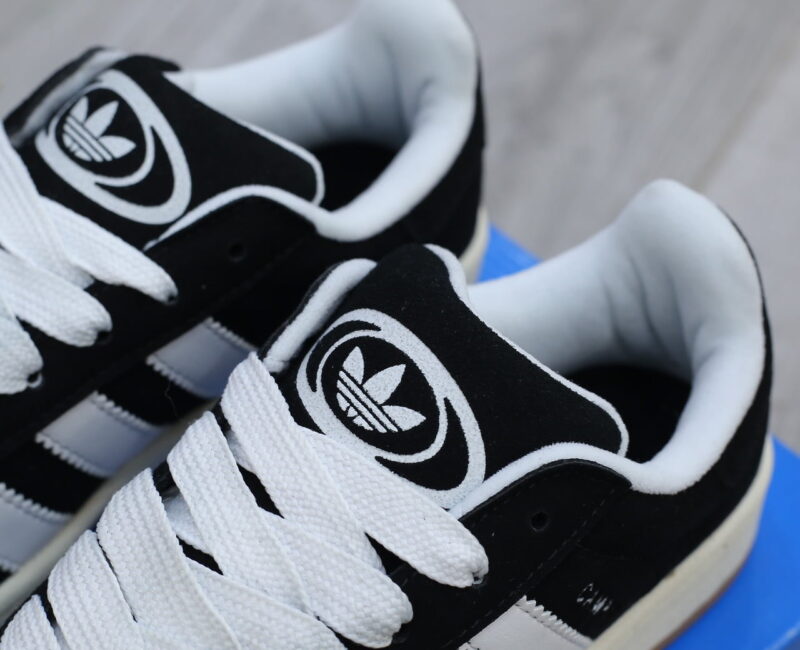 Giày Adidas Campus Black White Gum Like Auth