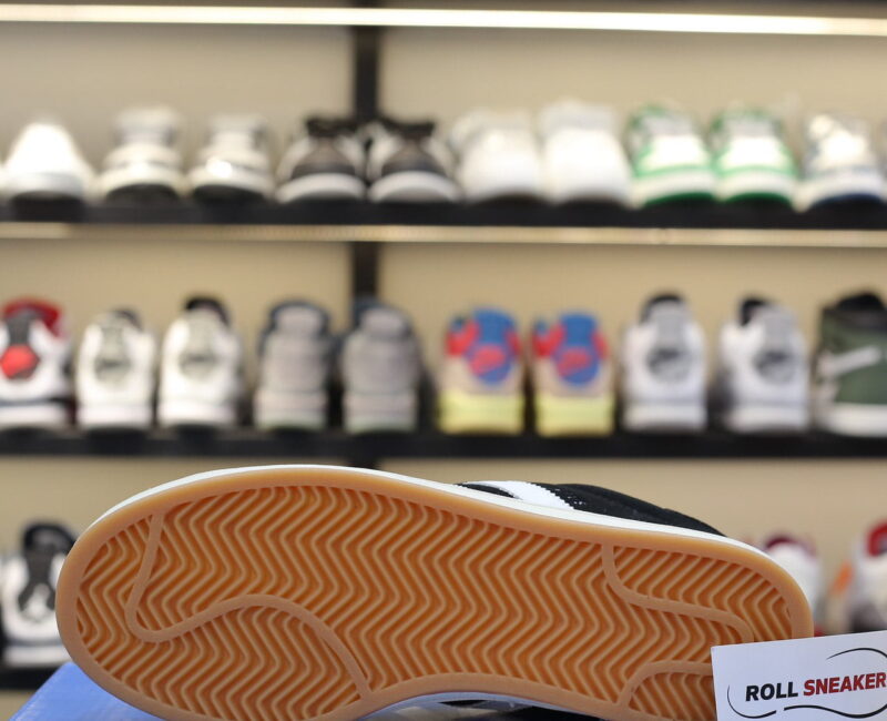 Giày Adidas Campus Black White Gum Like Auth