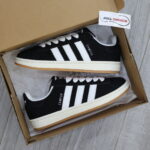 Giày Adidas Campus Black White Gum Like Auth