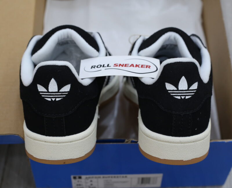 Giày Adidas Campus Black White Gum Like Auth