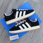 Giày Adidas Campus Black White Gum Like Auth