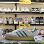 Giày Adidas Clarks 8th Street Samba by Ronnie Fieg Chalk White Green Like Auth