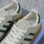 Giày Adidas Clarks 8th Street Samba by Ronnie Fieg Chalk White Green Like Auth