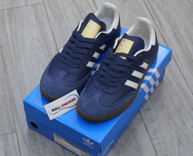 Giày Adidas Samba OG Night Navy Like Auth