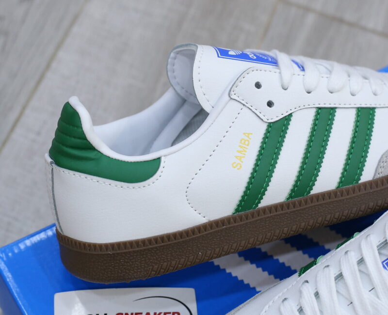 Giày Adidas Samba OG ‘White Green’ Like Auth