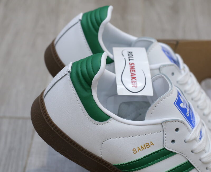 Giày Adidas Samba OG ‘White Green’ Like Auth