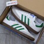 Giày Adidas Samba OG ‘White Green’ Like Auth