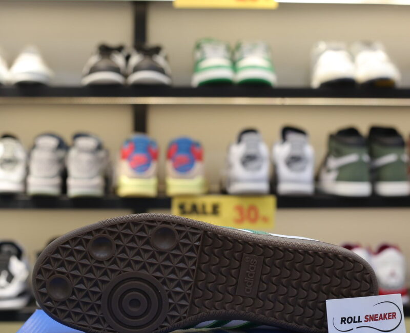 Giày Adidas Samba OG ‘White Green’ Like Auth