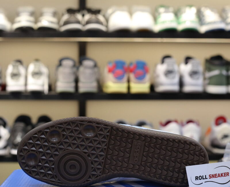 Giày Adidas Samba OG ‘White Halo Blue Gum’