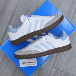 Giày Adidas Samba OG ‘White Halo Blue Gum’