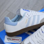 Giày Adidas Samba OG ‘White Halo Blue Gum’