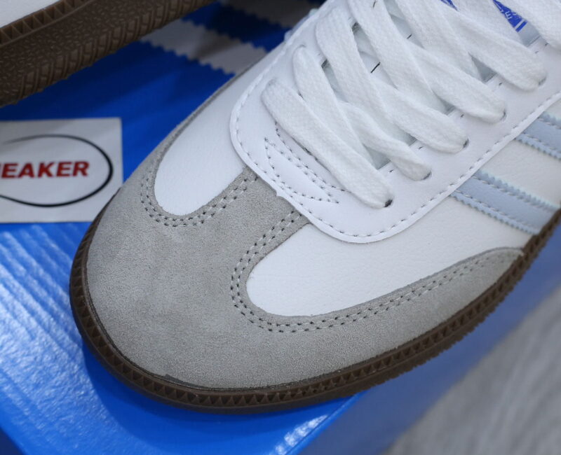 Giày Adidas Samba OG ‘White Halo Blue Gum’