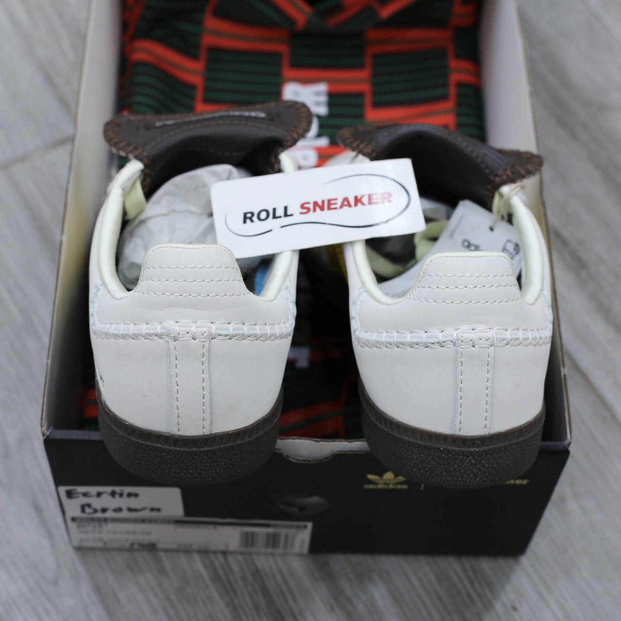 Giày Adidas Samba ‘Wales Bonner Ecrtin Brown’ Like Auth