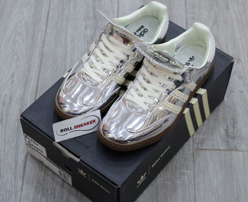 Giày Adidas Samba ‘Wales Bonner Silver’ Like Auth