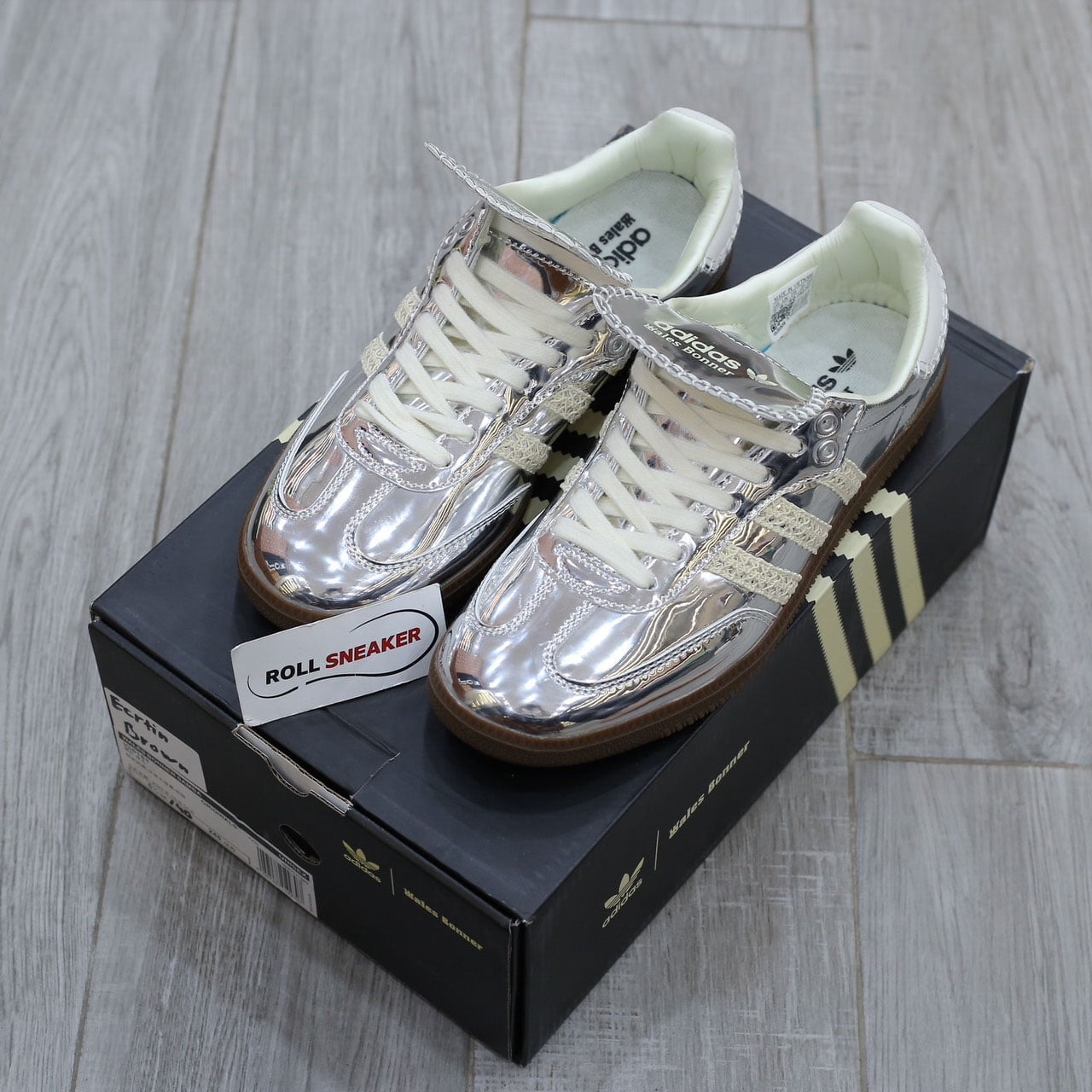 Giày Adidas Samba ‘Wales Bonner Silver’ Like Auth