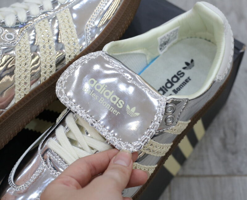 Giày Adidas Samba ‘Wales Bonner Silver’ Like Auth