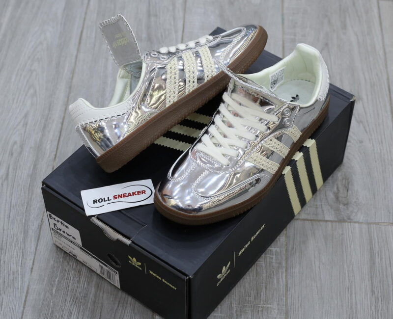 Giày Adidas Samba ‘Wales Bonner Silver’ Like Auth