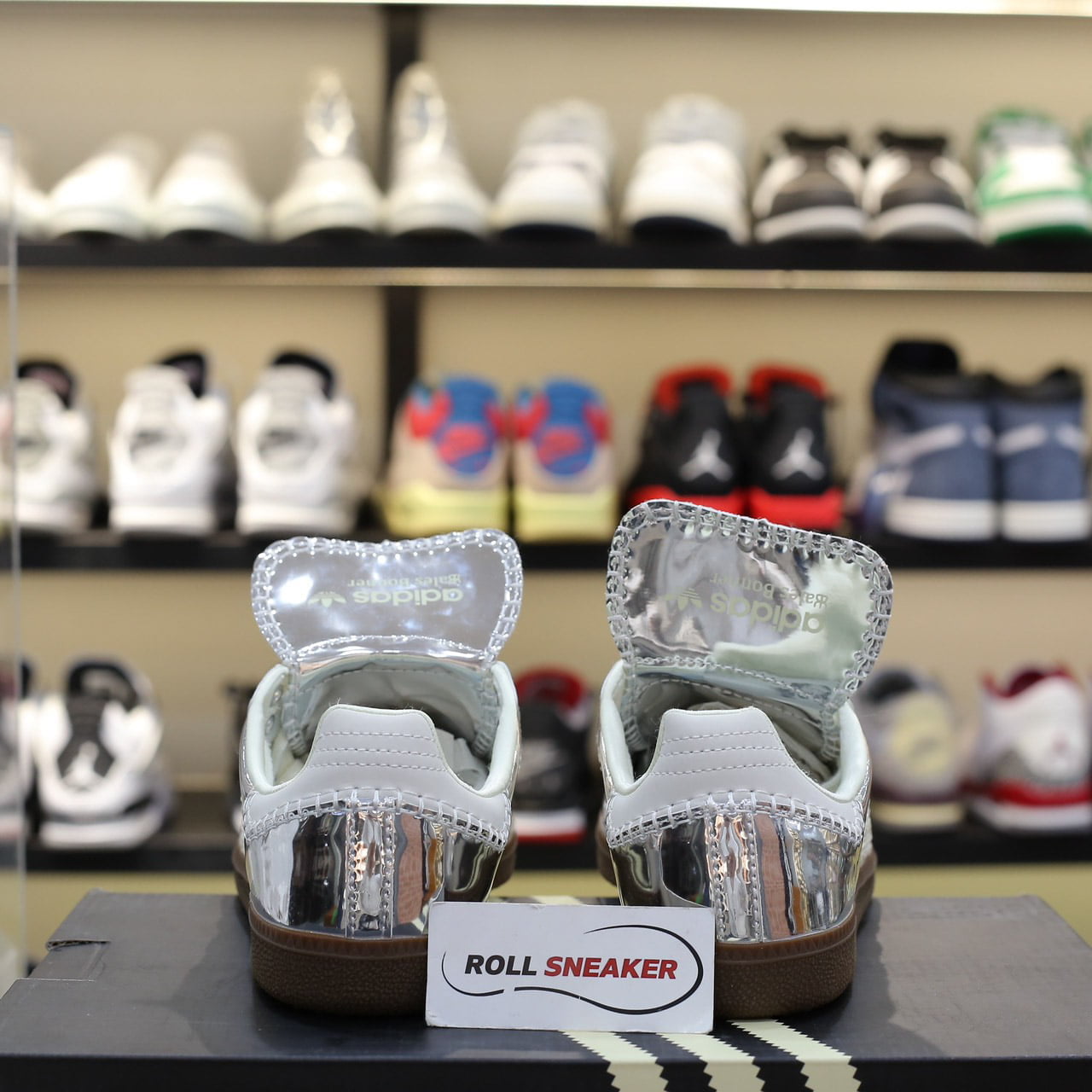 Giày Adidas Samba ‘Wales Bonner Silver’ Like Auth