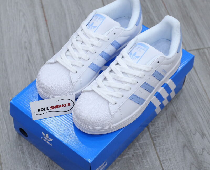 Giày Adidas Superstar 'White Ambient Sky' Like Auth
