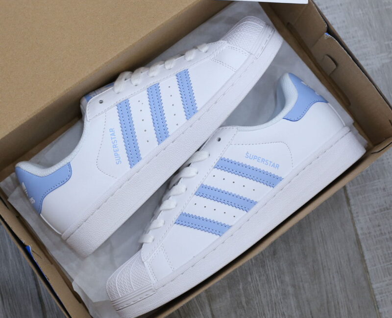 Giày Adidas Superstar 'White Ambient Sky' Like Auth