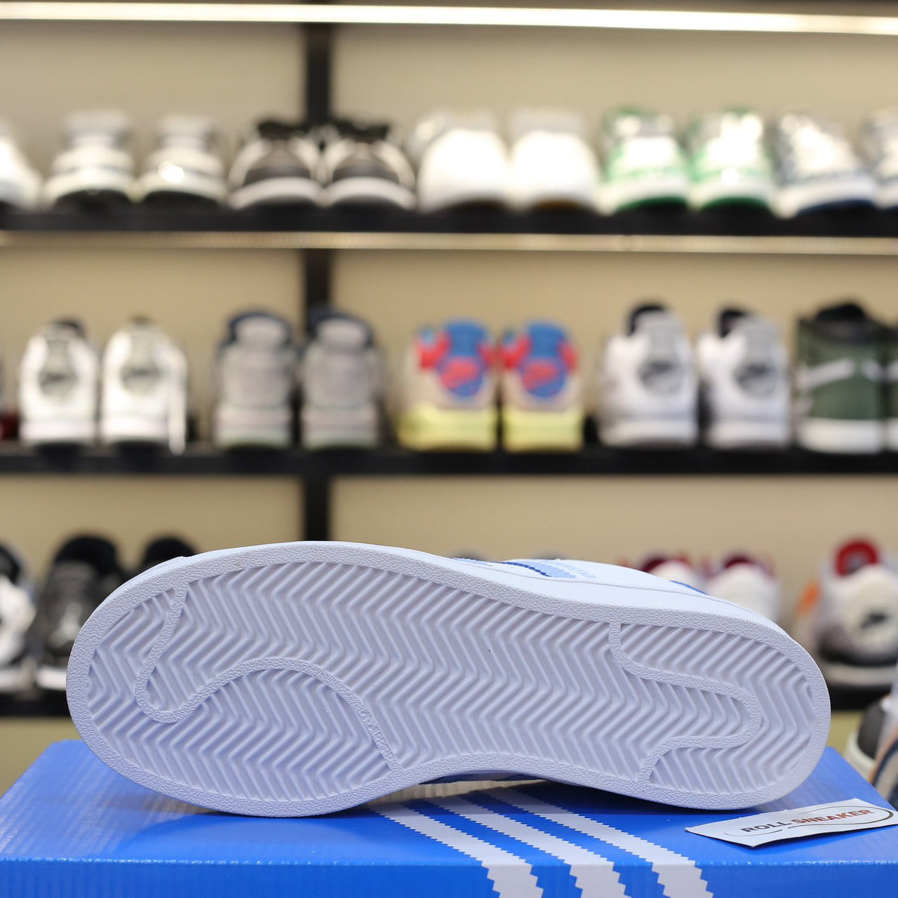 Giày Adidas Superstar 'White Ambient Sky' Like Auth