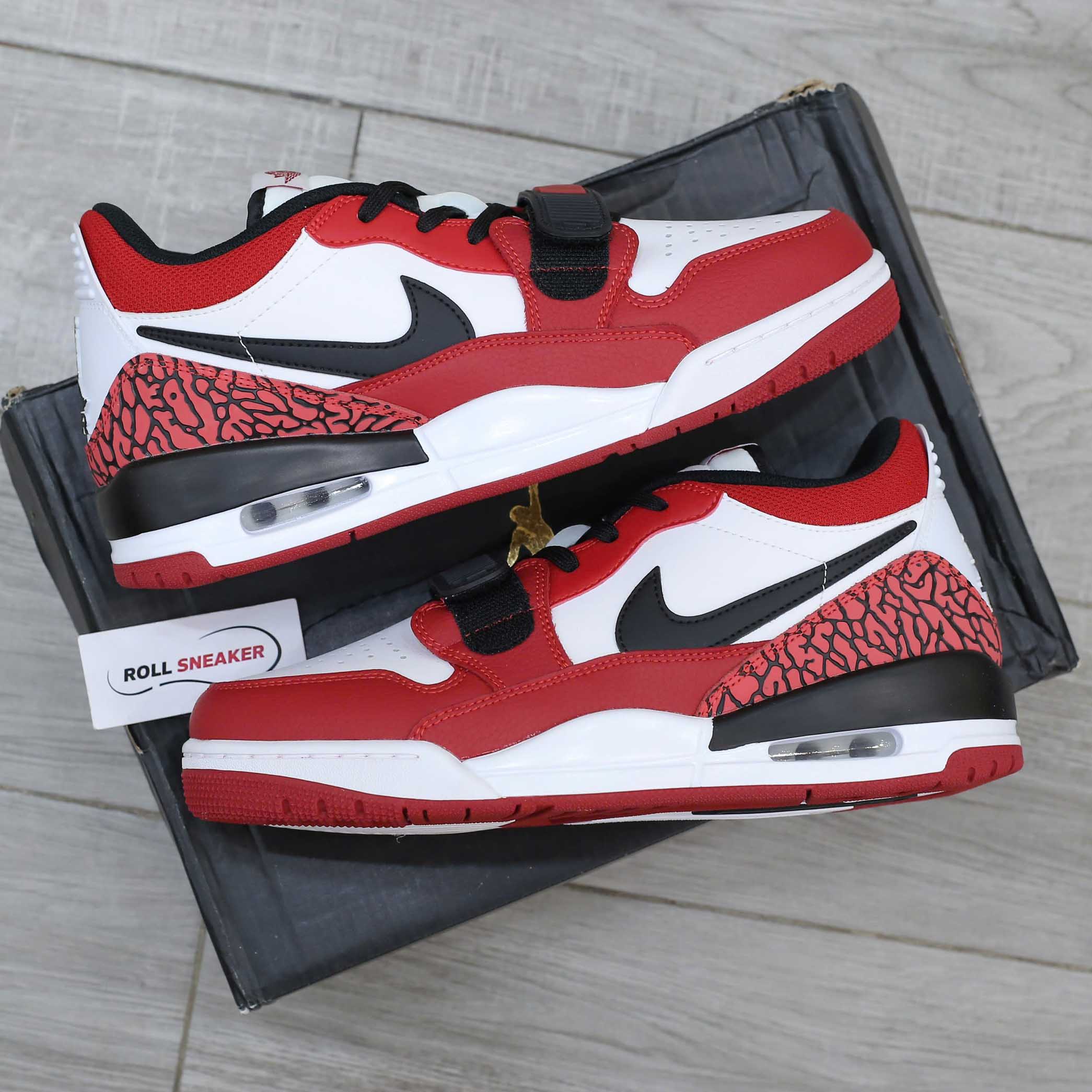 Giày Air Jordan Legacy 312 Low ‘Chicago Red’ Like Auth