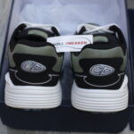 Giày Dior B30 Sneaker Deep Green Mesh and Black Technical Fabric Like Auth