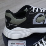 Giày Dior B30 Sneaker Deep Green Mesh and Black Technical Fabric Like Auth