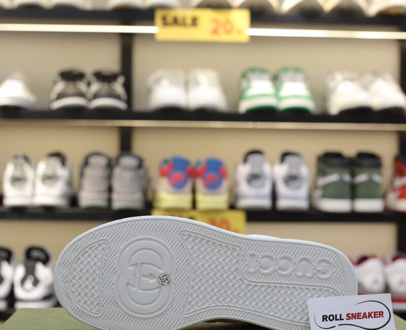Giày Gucci GG Embossed ‘Full White’ Like Auth