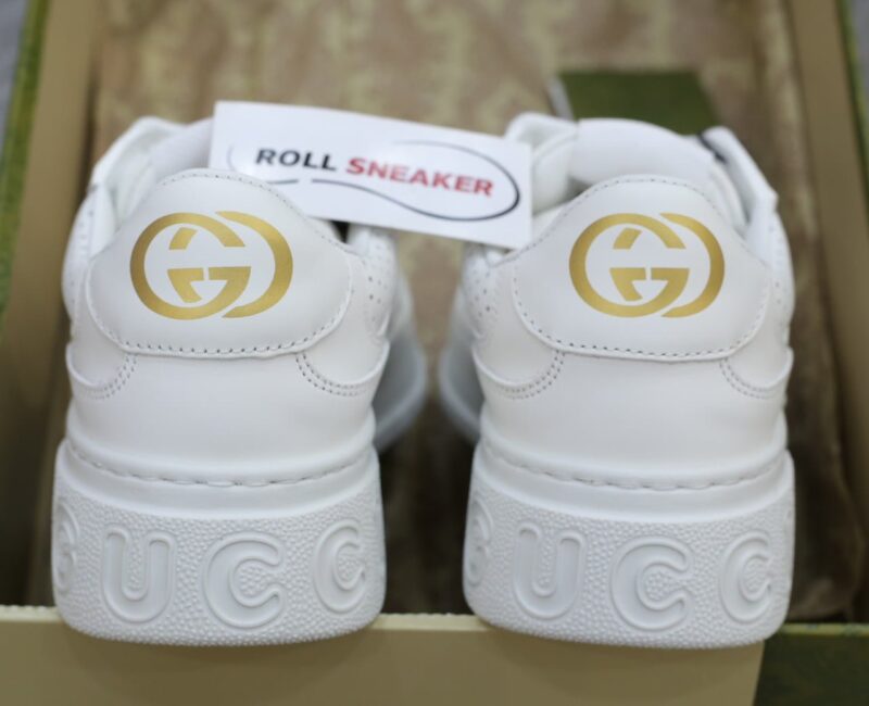 Giày Gucci GG Embossed ‘Full White’ Like Auth
